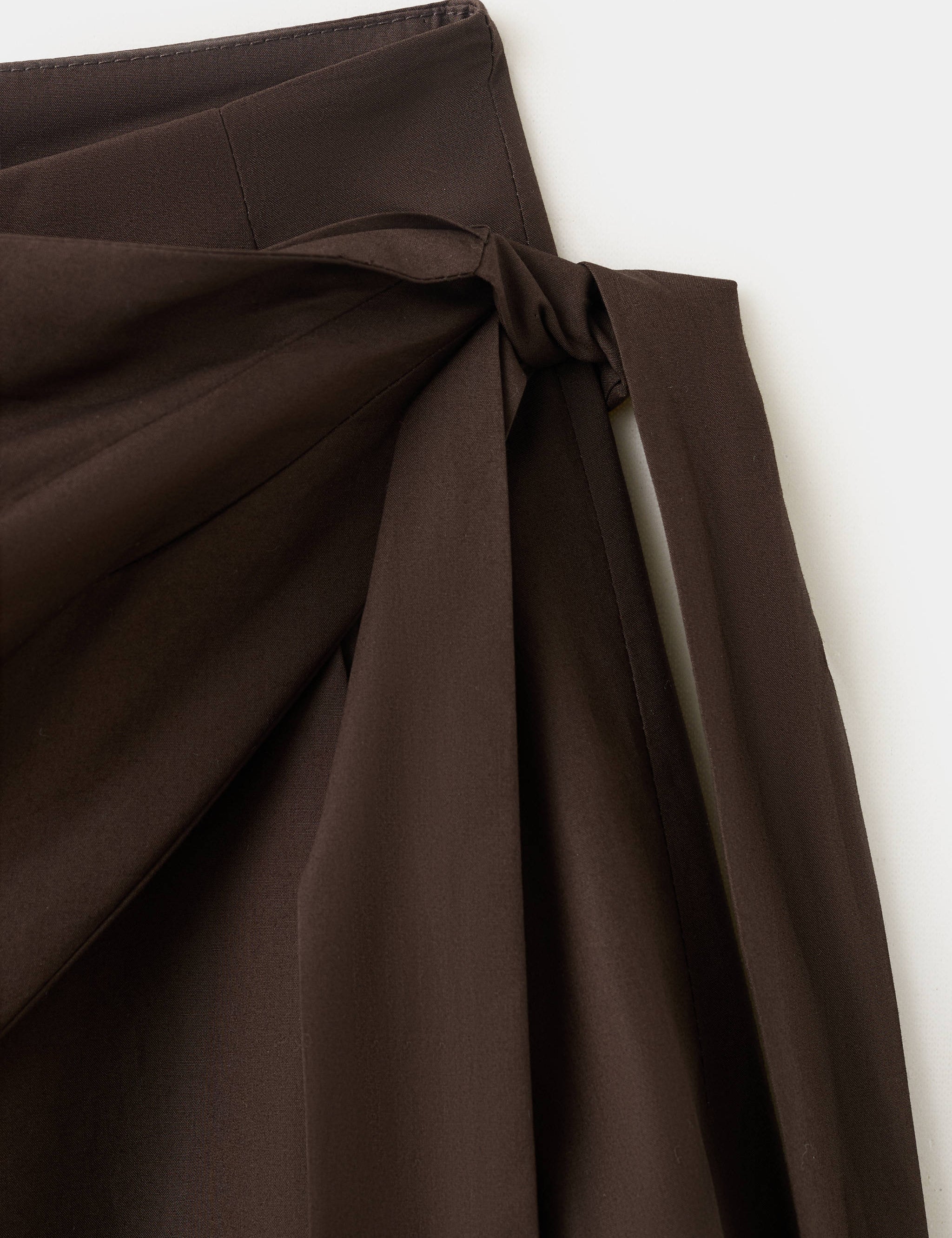 Mango pantalon milos in chocolate - Image 2