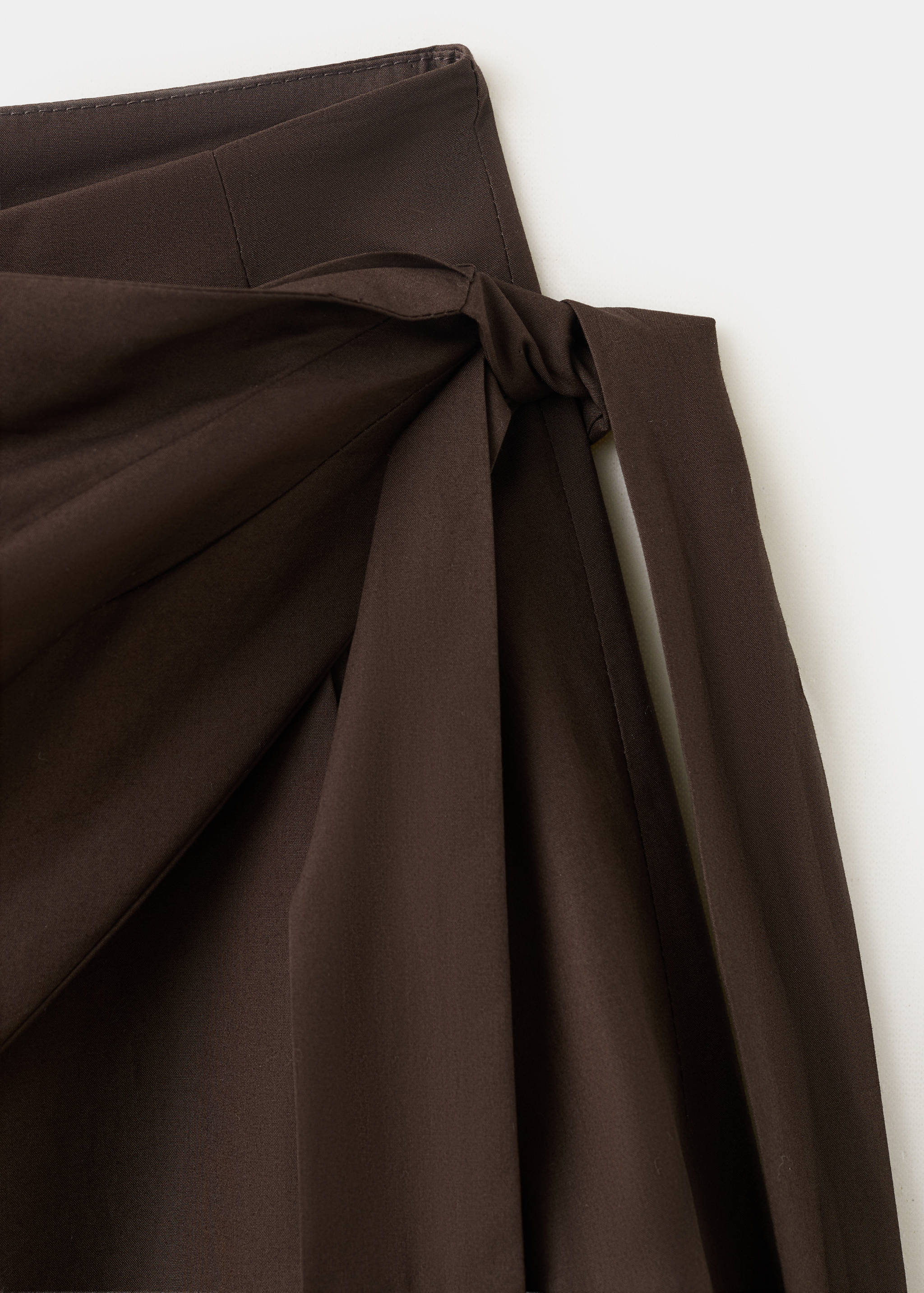 Mango pantalon milos in chocolate - Image 2