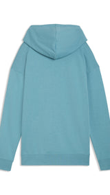 PUMA essentials relaxed hoodie women in baltic sea blue - Image 2