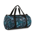 PUMA ESSENTIALS training green terrains 28.5L barrel bag in green terrain - Image 2