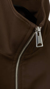 Mango chaqueta dantes in chocolate - Image 2