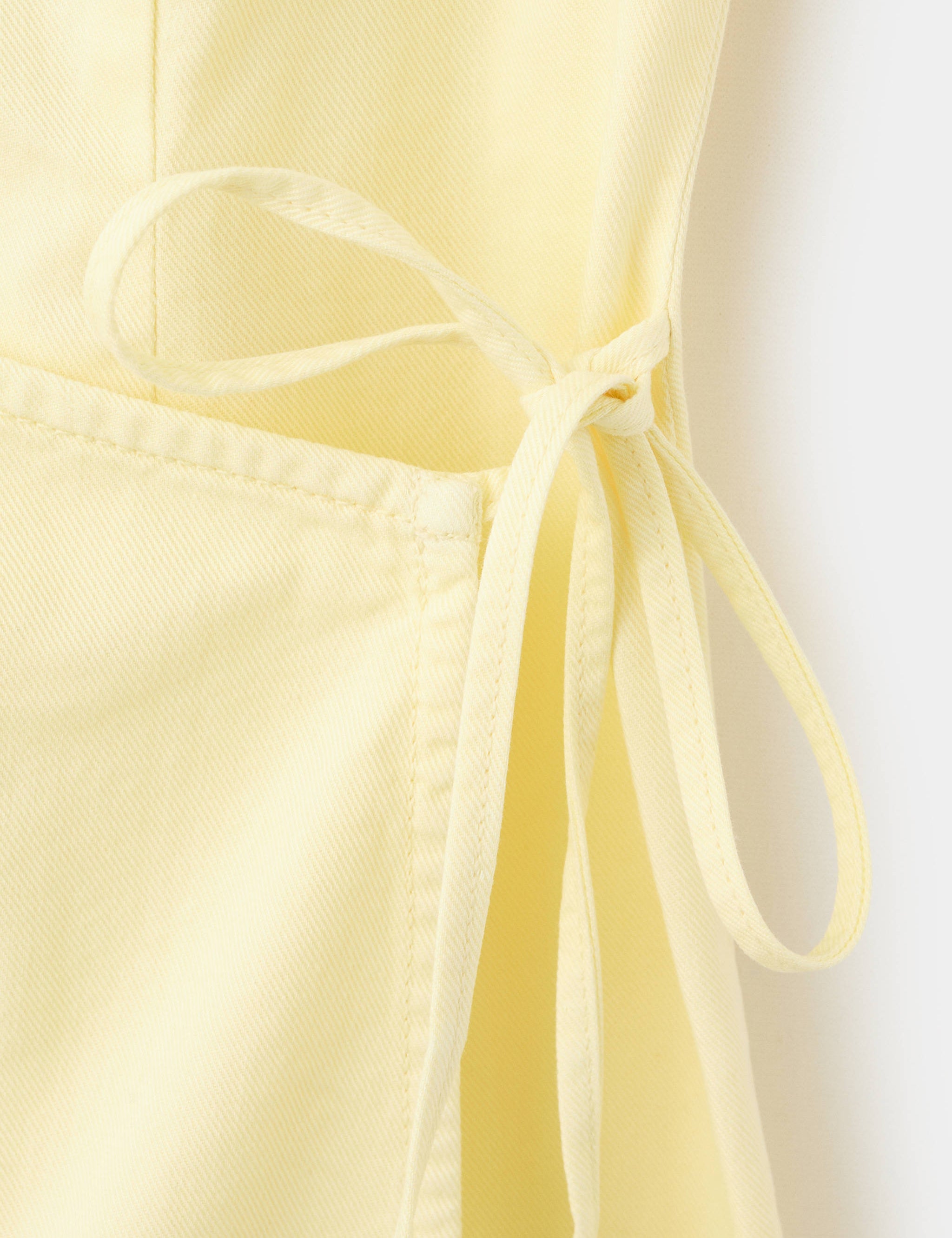 Mango vestido tossa in pastel yellow - Image 2