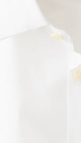 Mango shirt popelin in white - Image 2