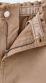 Mango jeans loose in camel - Image 2