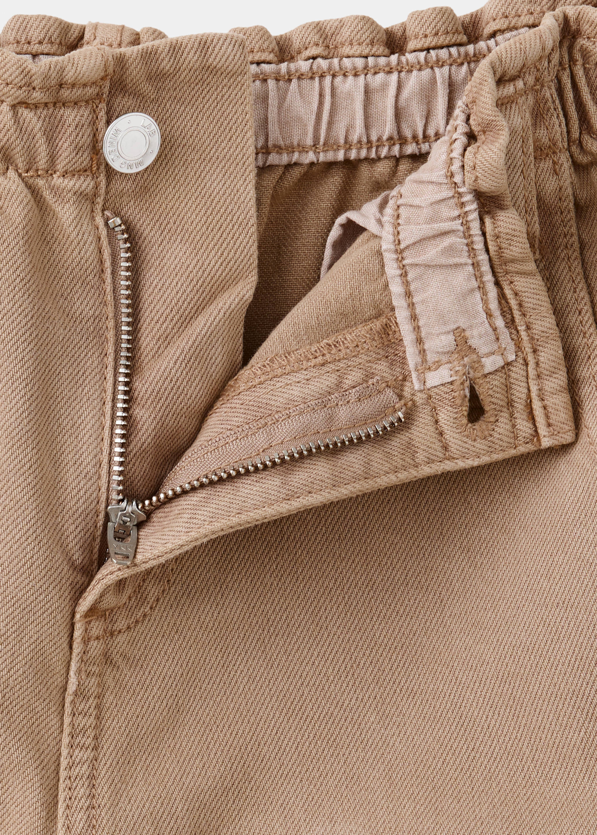 Mango jeans loose in camel - Image 2