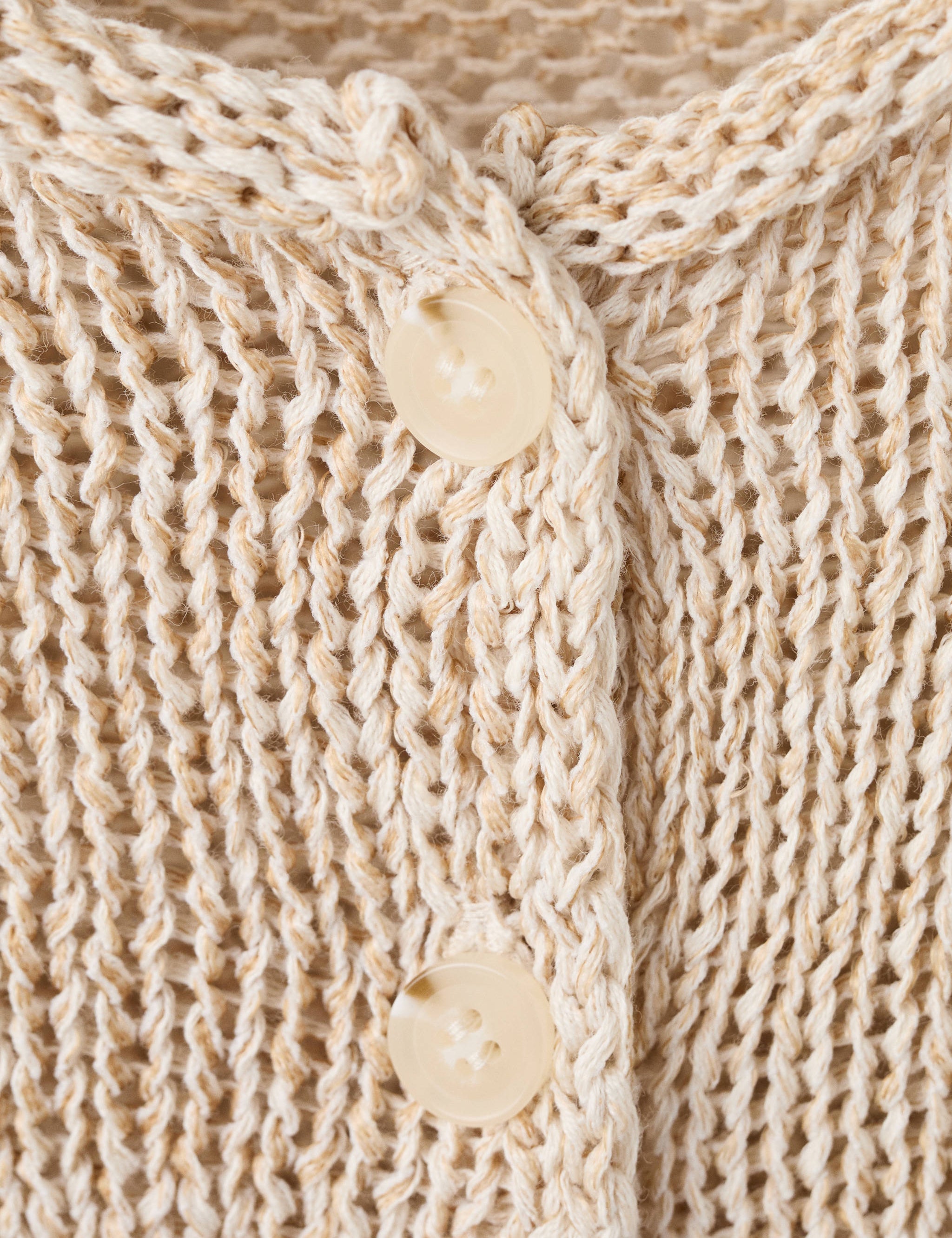 Mango chaleco paquita in beige - Image 2
