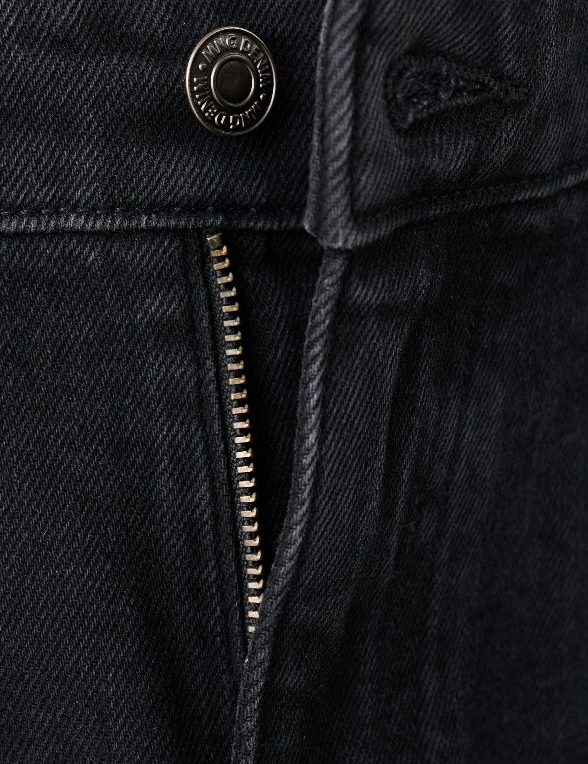 Mango jeans ben in black denim - Image 2