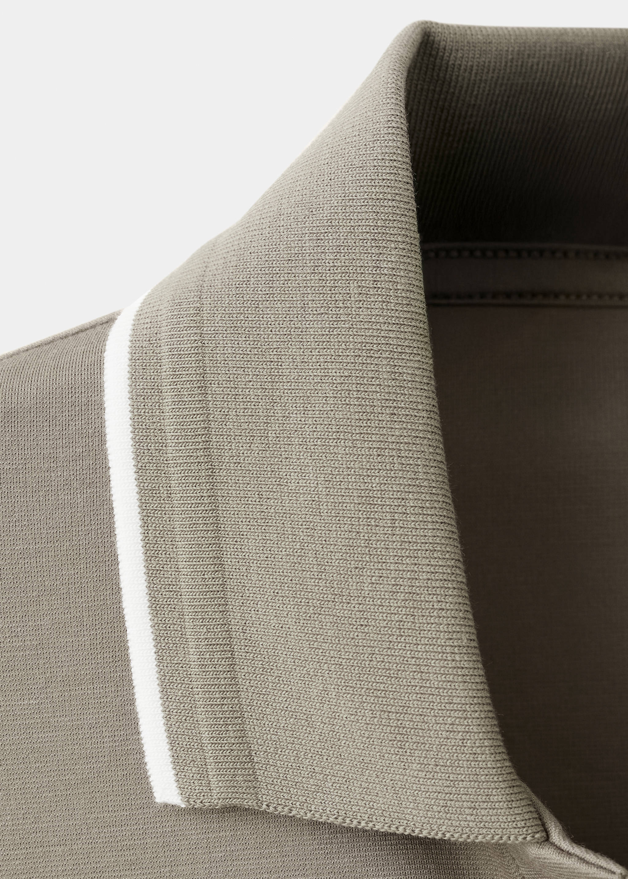 Mango polo carlev in ivory - Image 2
