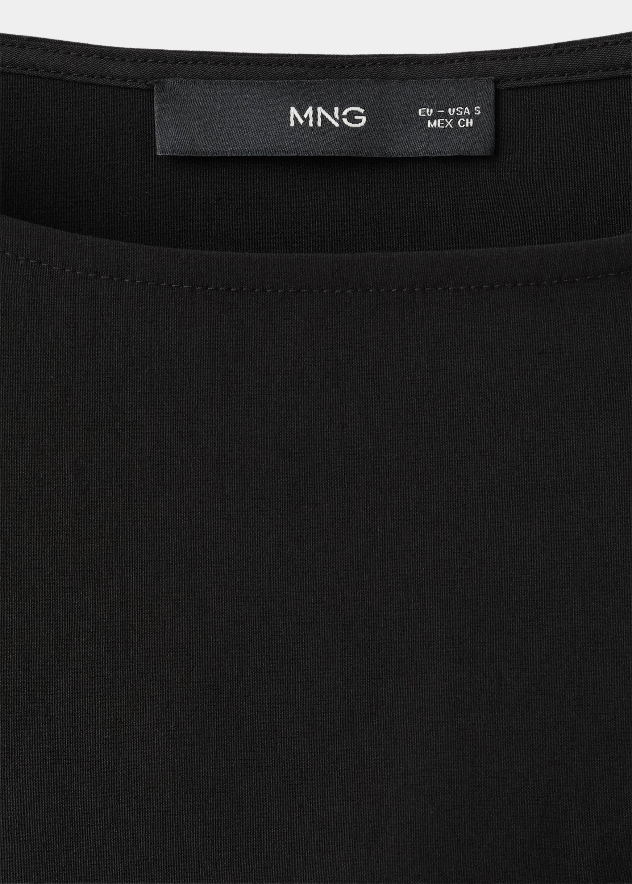 Mango dress vila in black - Image 2