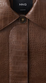 Mango chaqueta nilo in camel - Image 2