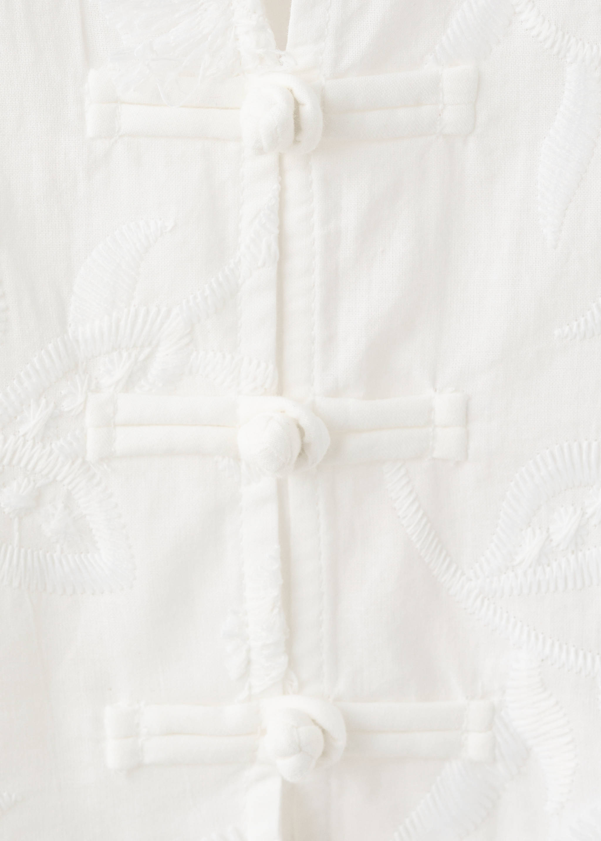 Mango blusa capuchin in off white - Image 2