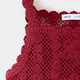 Mango top garnet in garnet - Image 2