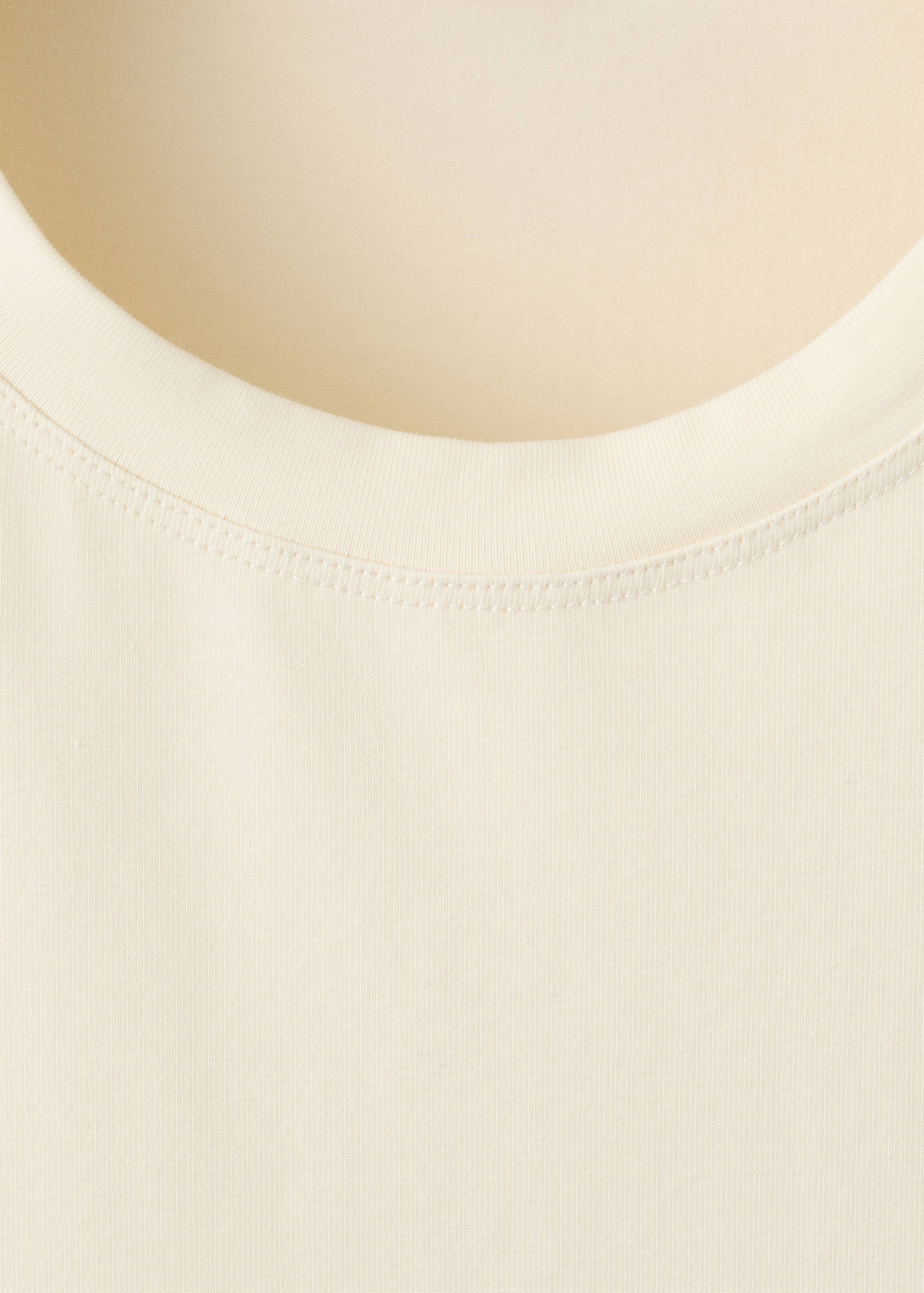 Mango vestido lennon in vanilla - Image 2