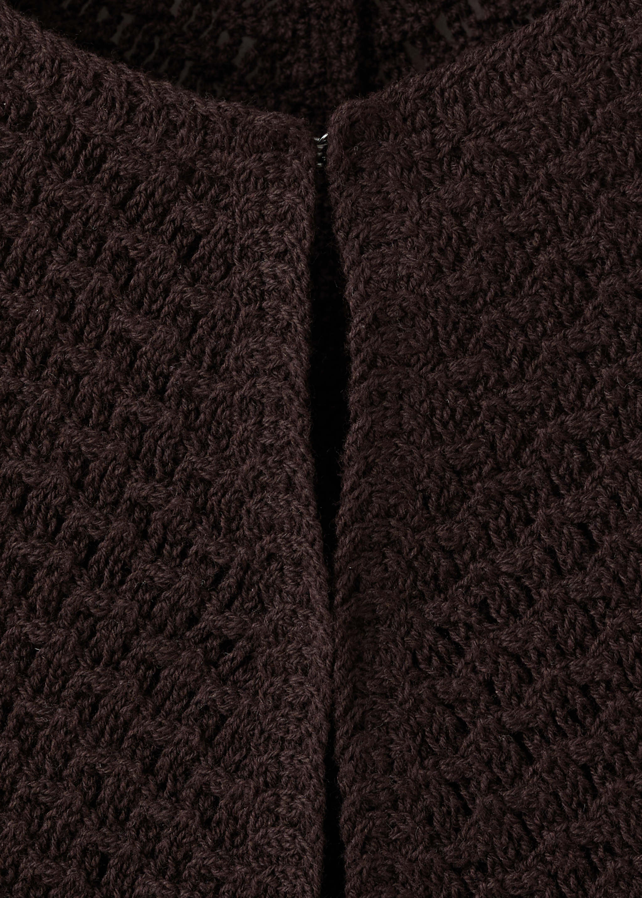 Mango top mashi in brown - Image 2