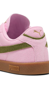 PUMA club II era sneakers unisex (400717) in pink shimmer and olive green - Image 2