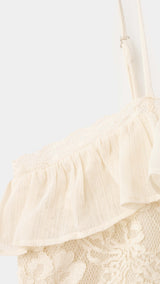 Mango dress dora in beige - Image 2