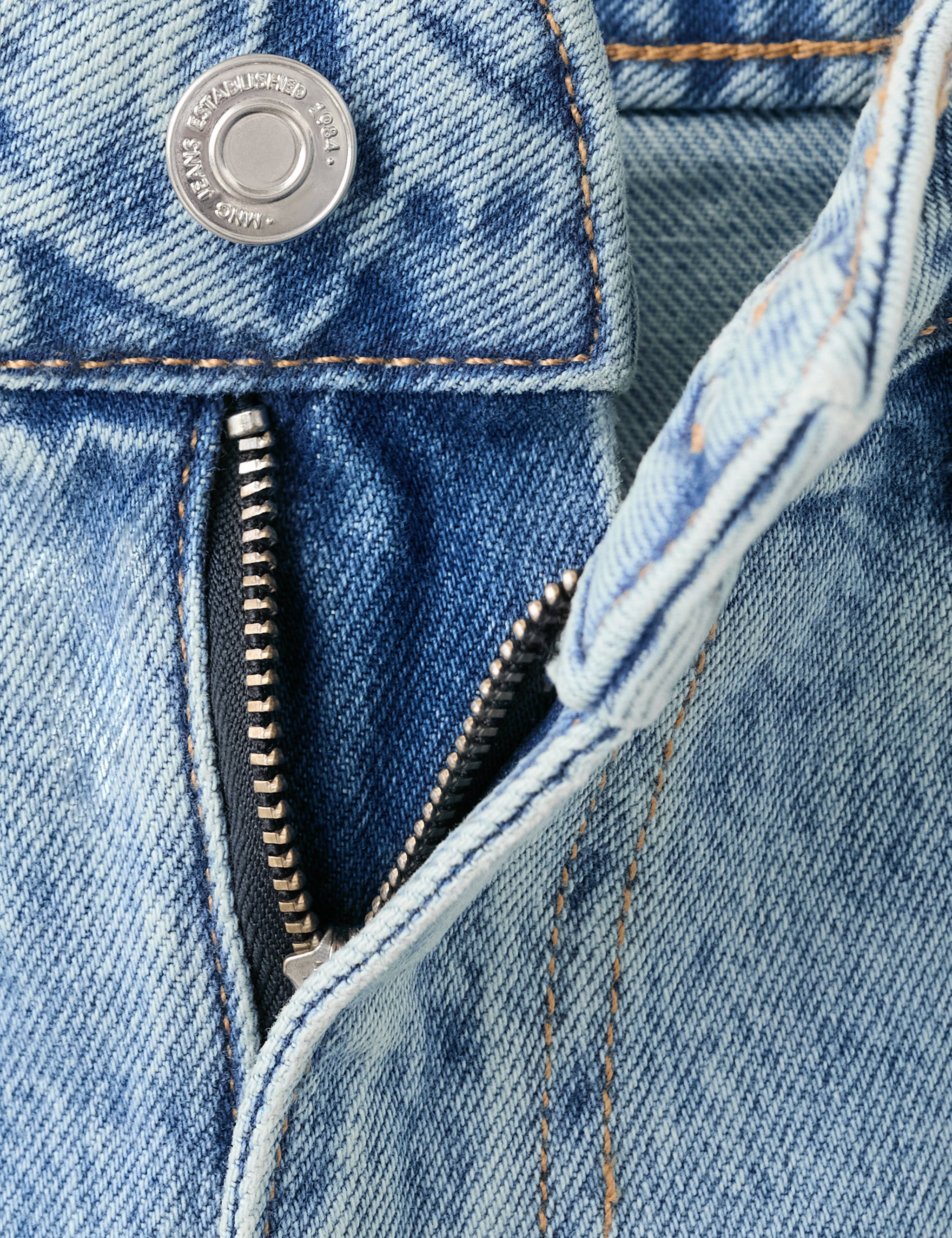Mango jeans blanca in medium denim - Image 2