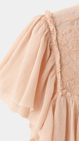 Mango blusa peonia in pink - Image 2