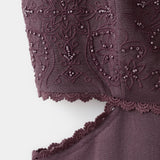 Mango vestido jimez in plum - Image 2