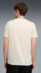 PUMA ESSENTIALS 2 colour small no. 1 logo tee in no dye - Image 2