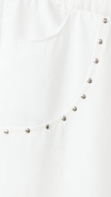 Mango pantalon kataset in white - Image 2