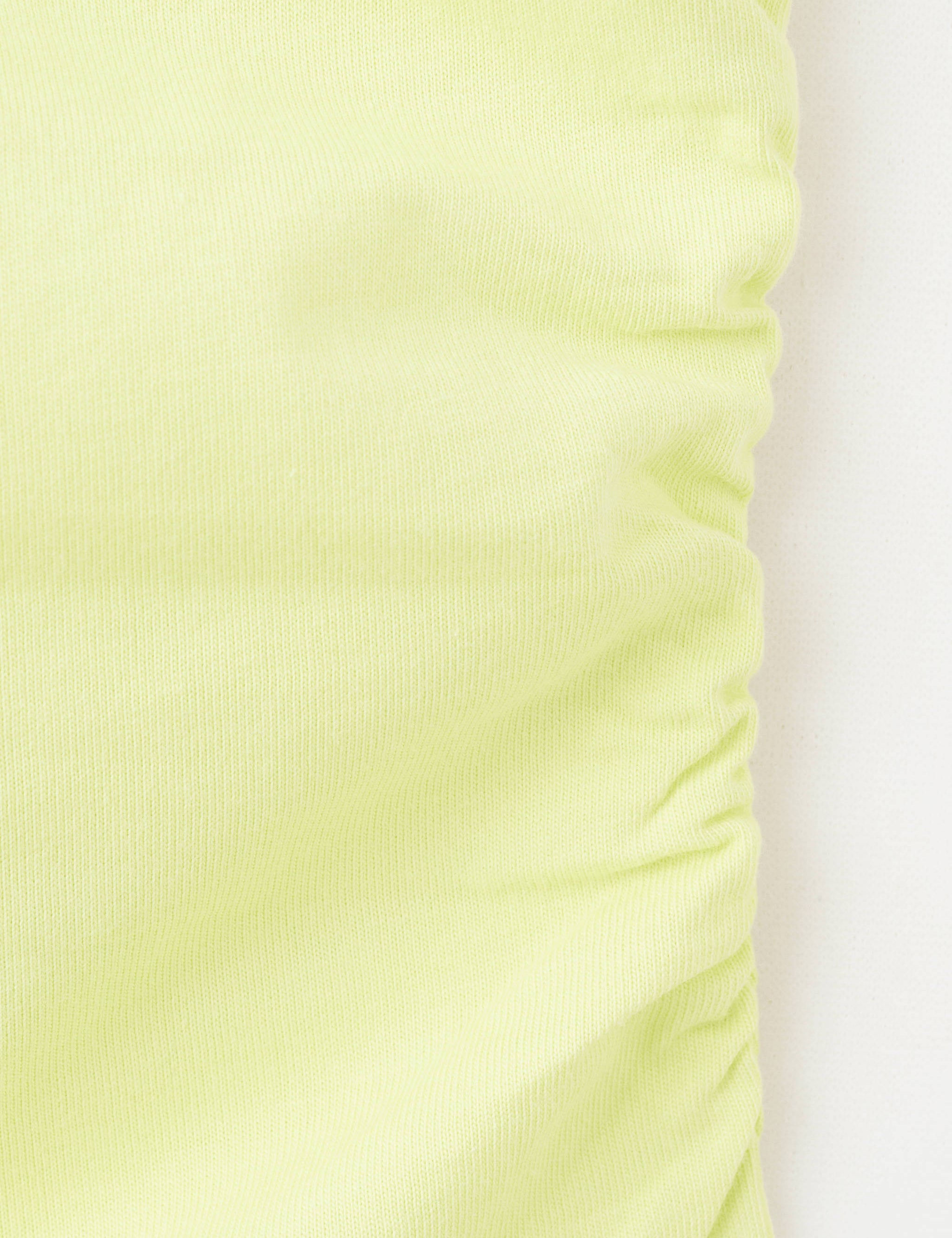 Mango camiseta roll in lime - Image 2