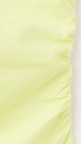 Mango camiseta roll in lime - Image 2