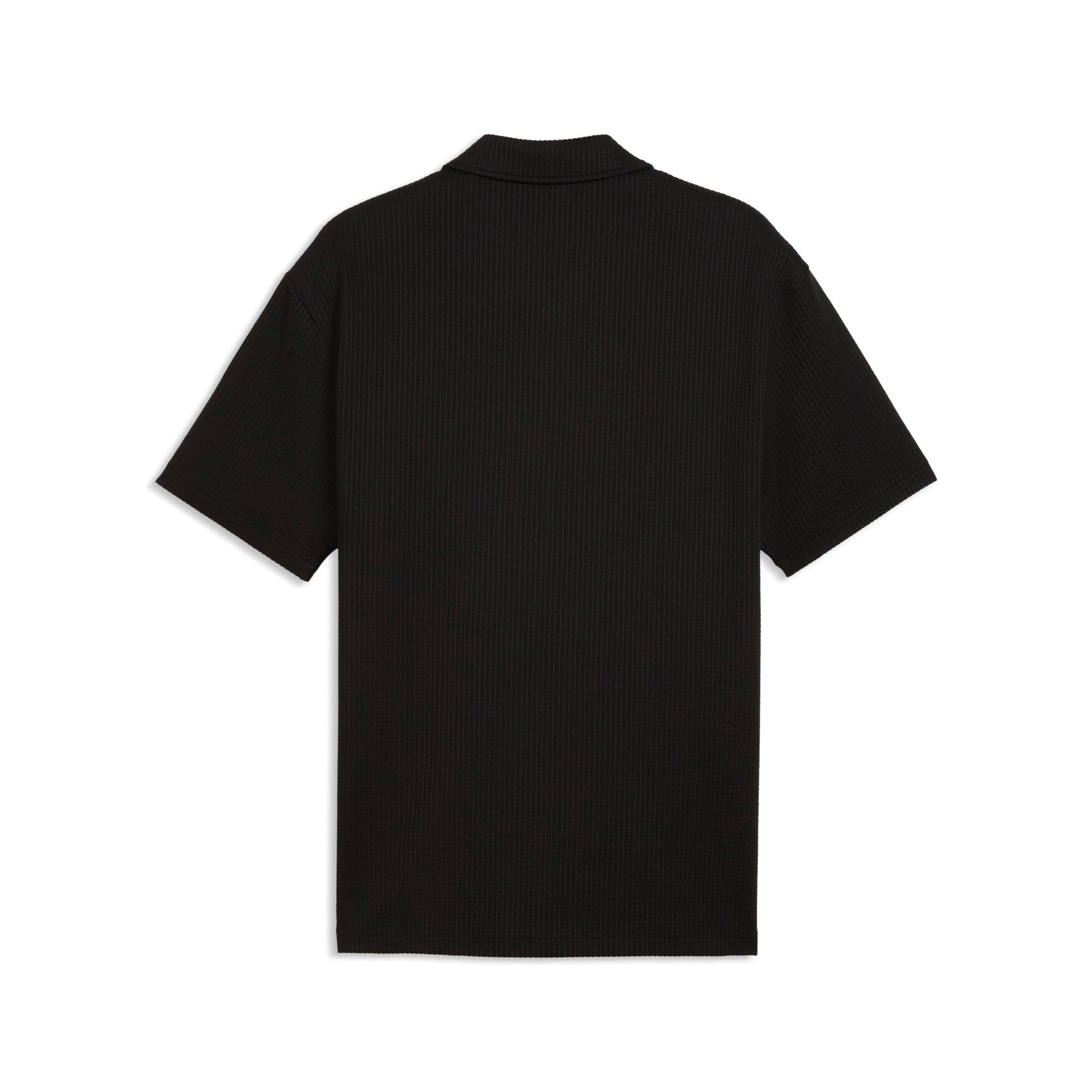 PUMA essentials elevated polo men in black - Image 2