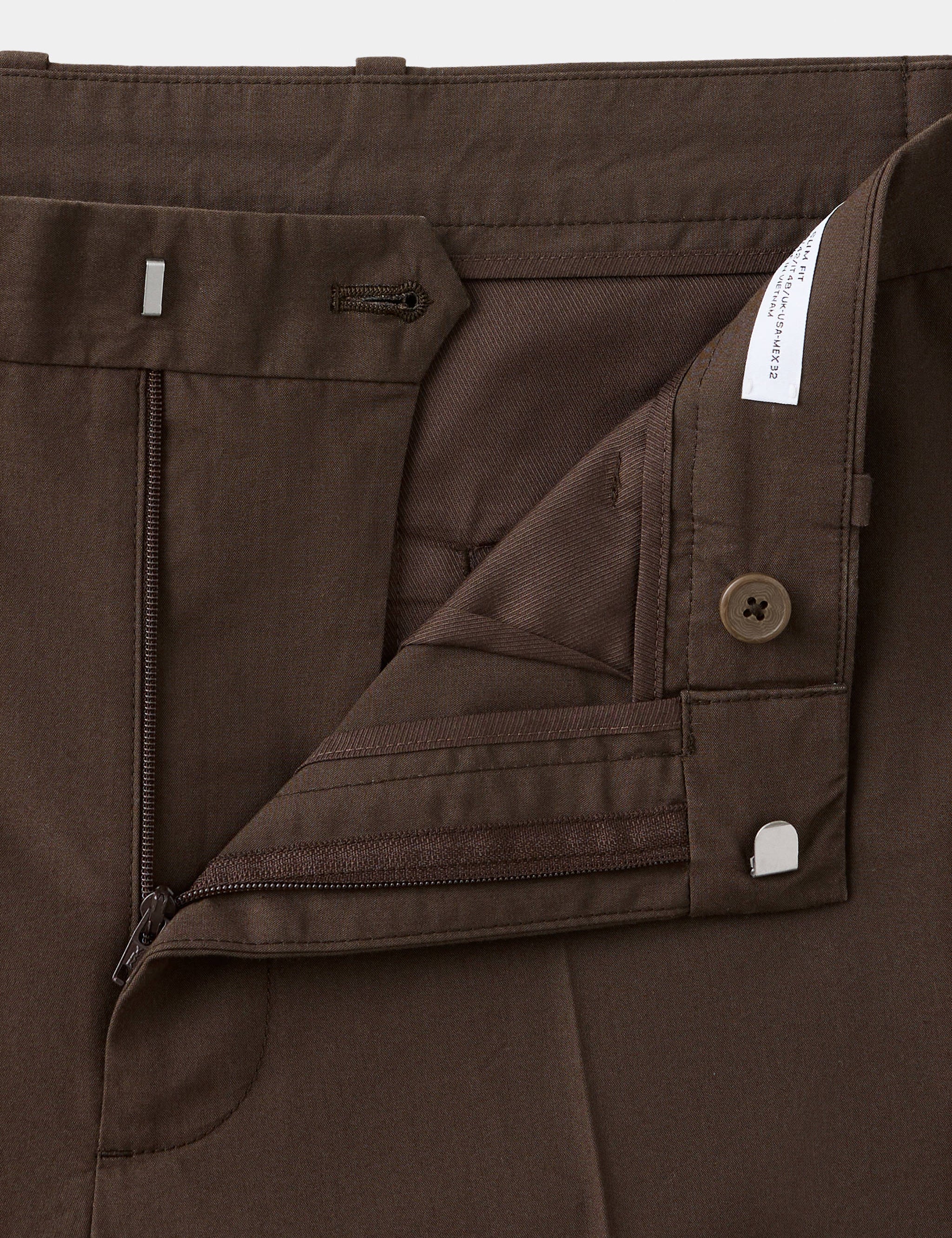 Mango pantalon roma in brown - Image 2