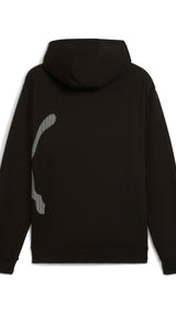 PUMA TRAIN ALL DAY big logo hoodie in black - Image 2