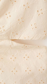 Mango vestido flor in raw - Image 2