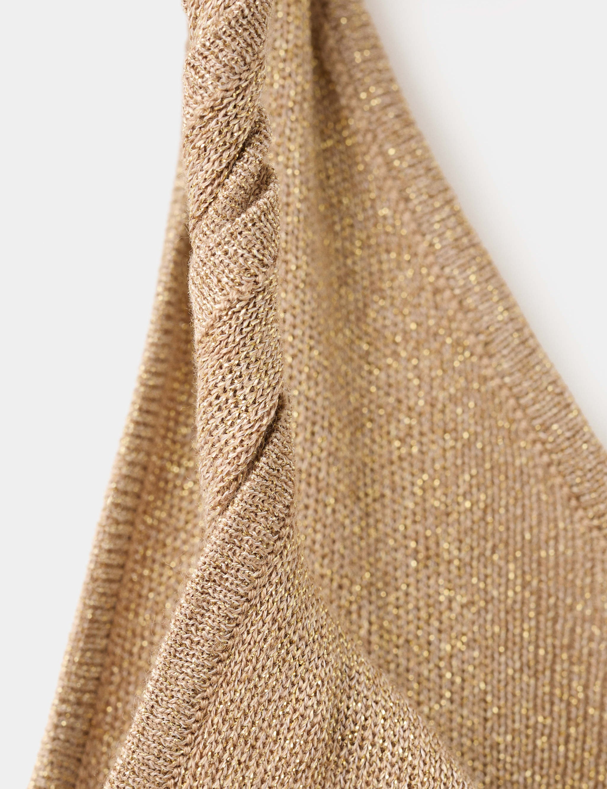 Mango top makay in gold - Image 2
