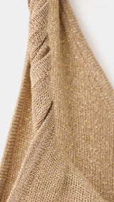 Mango top makay in gold - Image 2