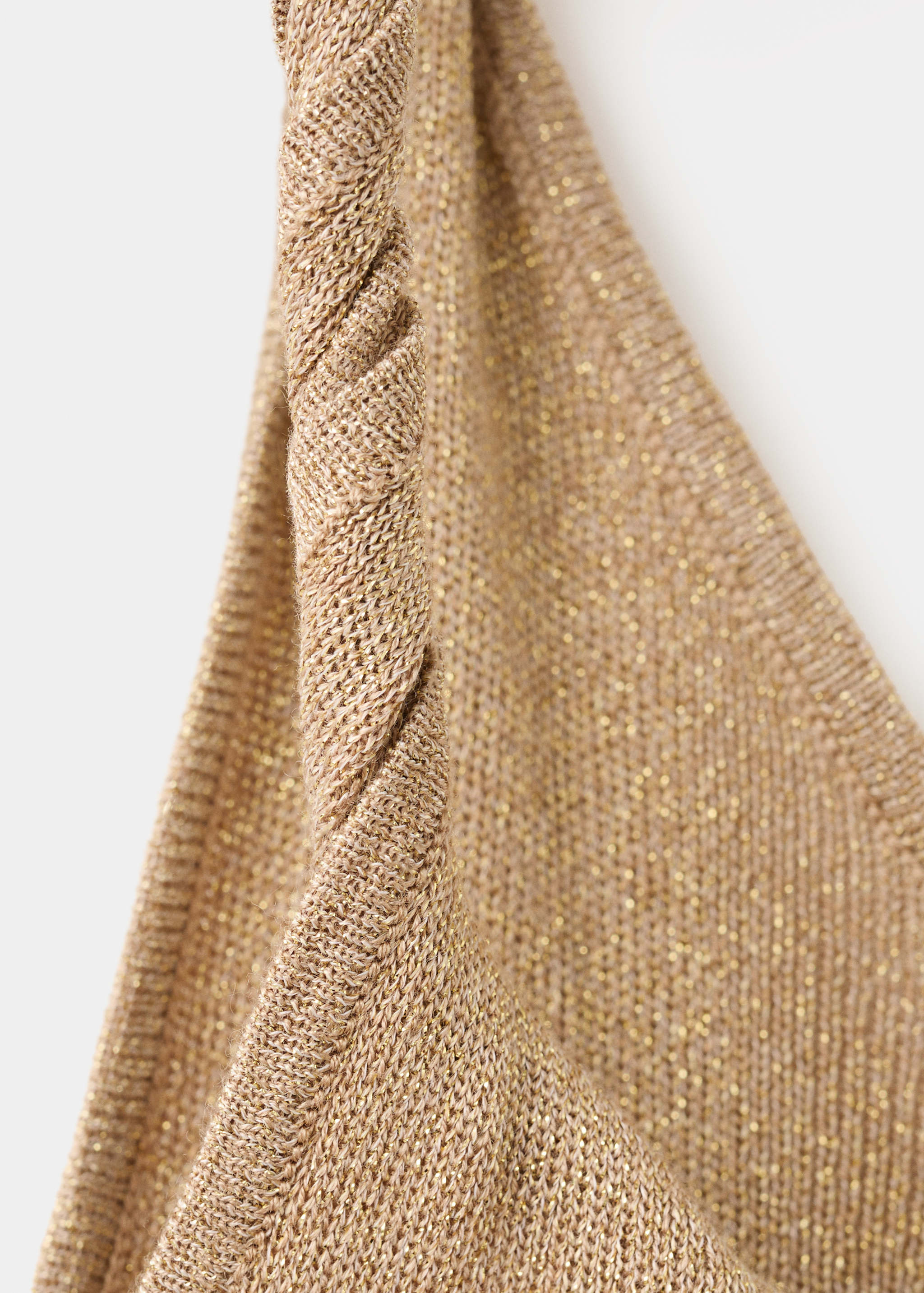 Mango top makay in gold - Image 2