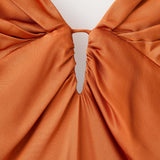 Mango dress victoria in orange - Image 2