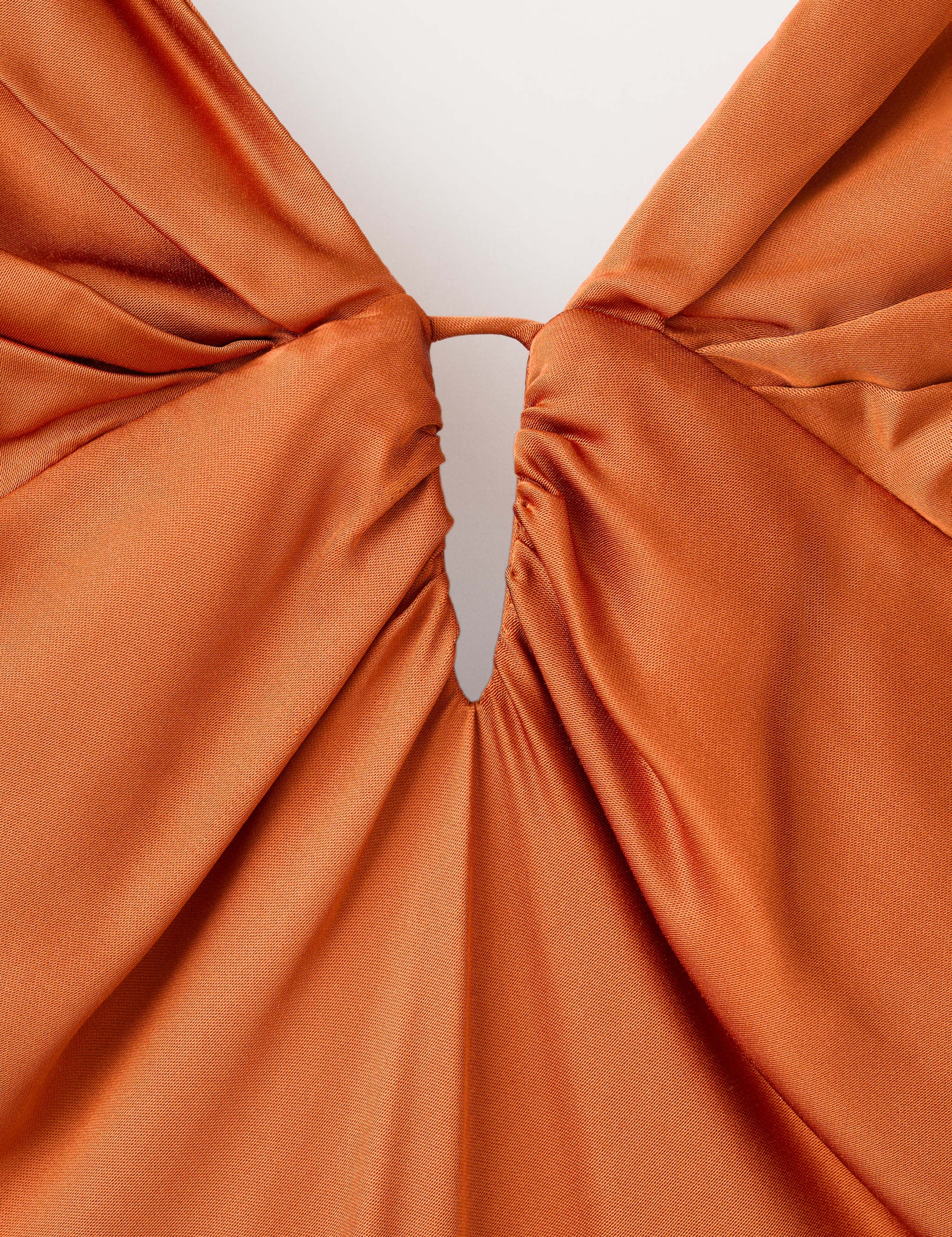 Mango dress victoria in orange - Image 2