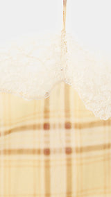 Mango top leire in yellow - Image 2