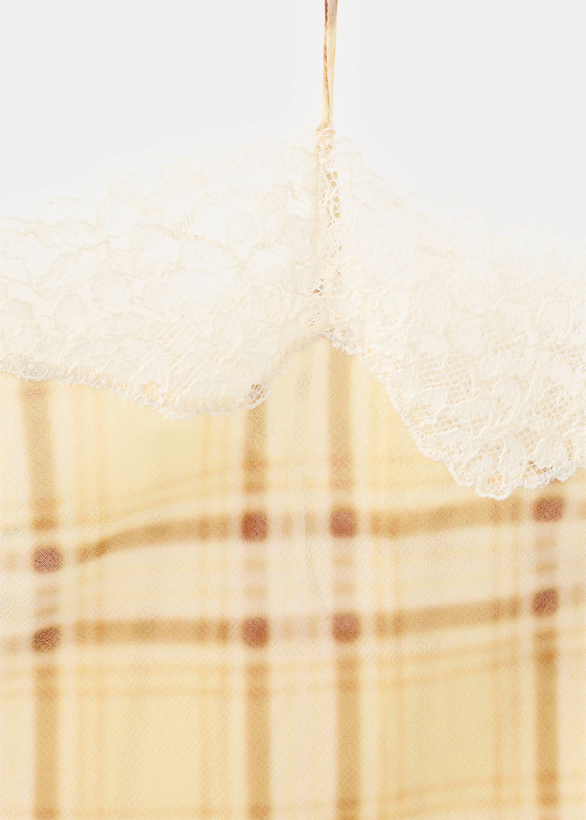 Mango top leire in yellow - Image 2