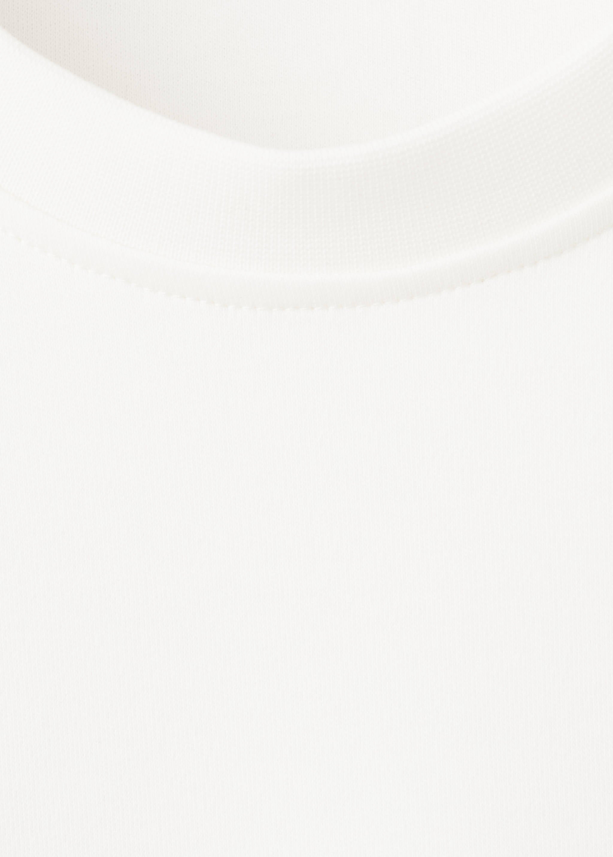 Mango camiseta gentle in white - Image 2