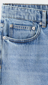 Mango jeans bob in medium denim - Image 2