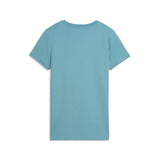 PUMA essentials tee women (692916) in baltic sea blue - Image 2