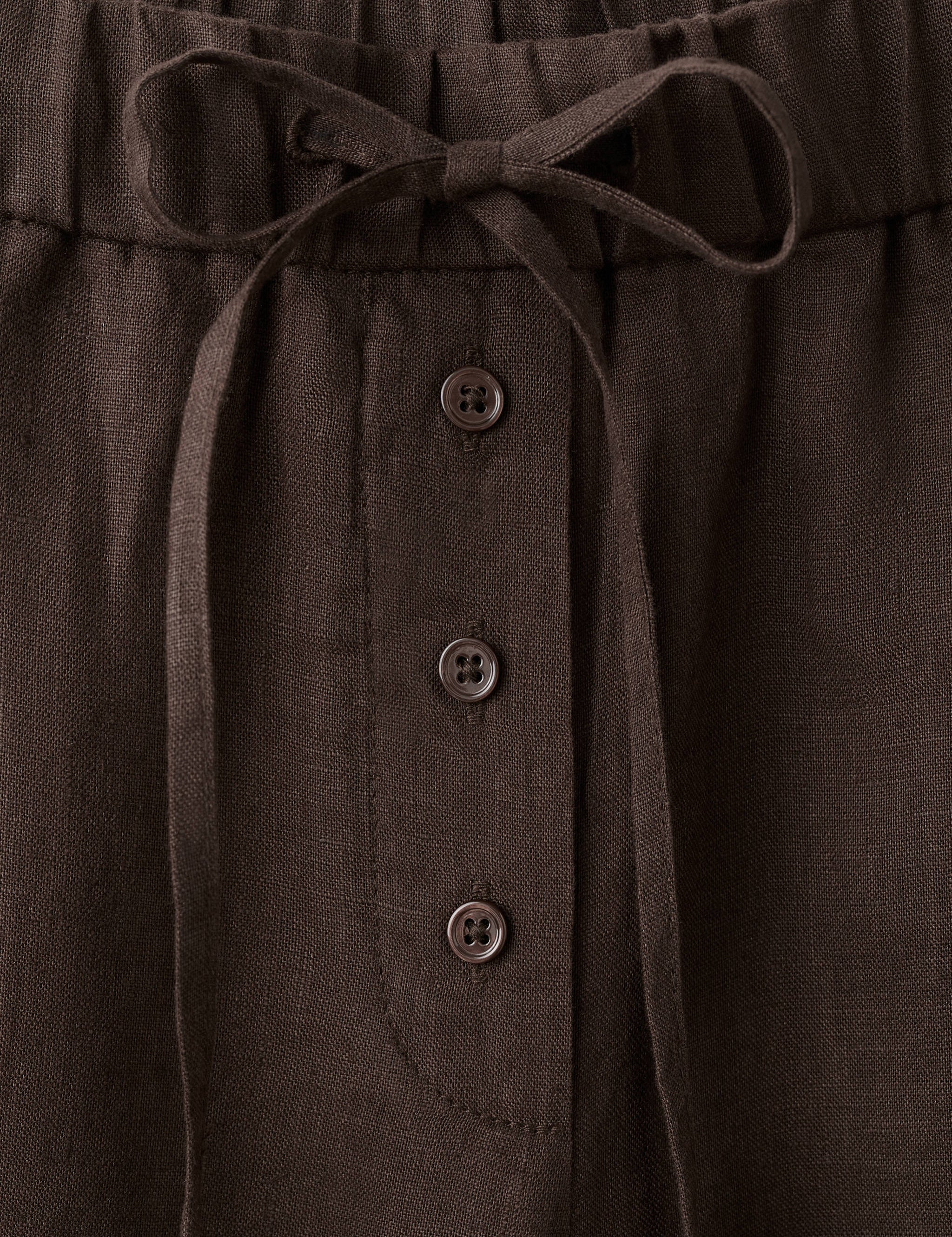 Mango trousers soma in chocolate - Image 2