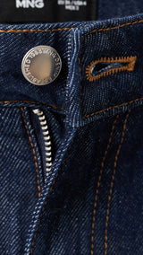 Mango bermudas camilla in soft denim - Image 2