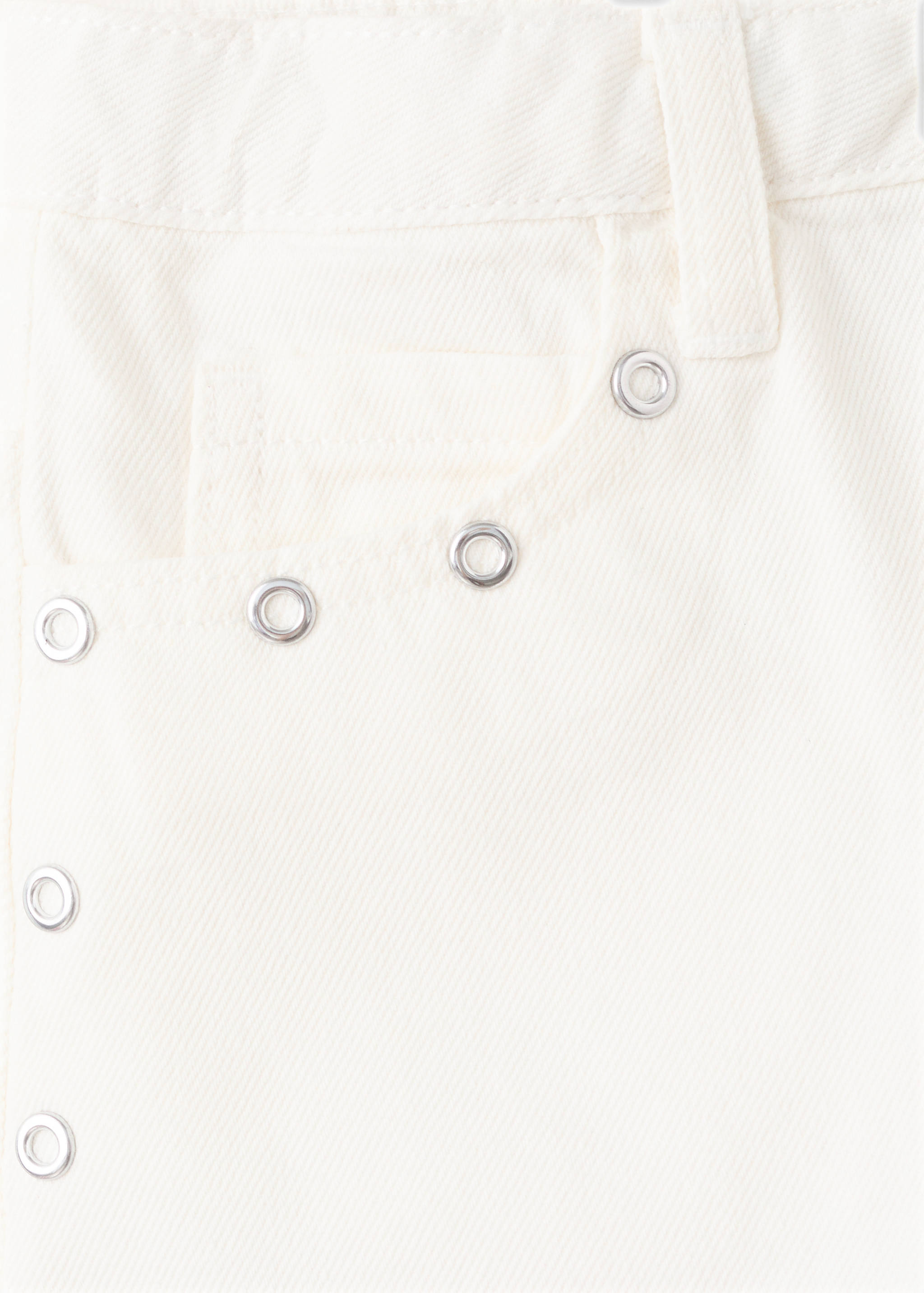 Mango shorts eyelet in white - Image 2