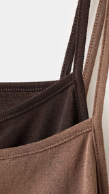 Mango dress noe in brown - Image 2