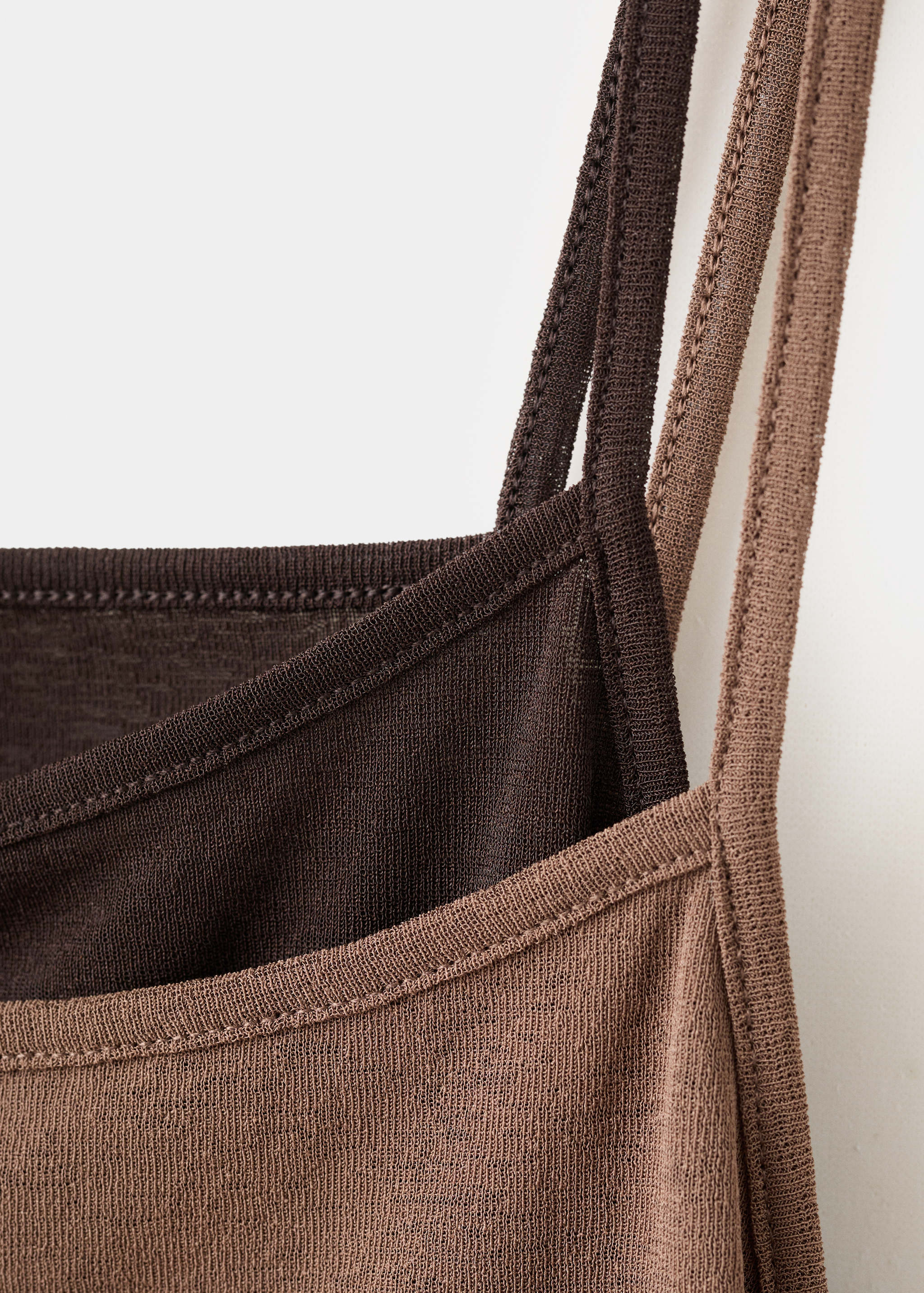 Mango dress noe in brown - Image 2