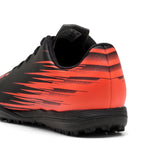 PUMA ATTACANTO II TT football boots youth in black and glowing red - Image 2