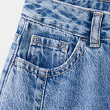Mango jeans culottes in medium denim - Image 2