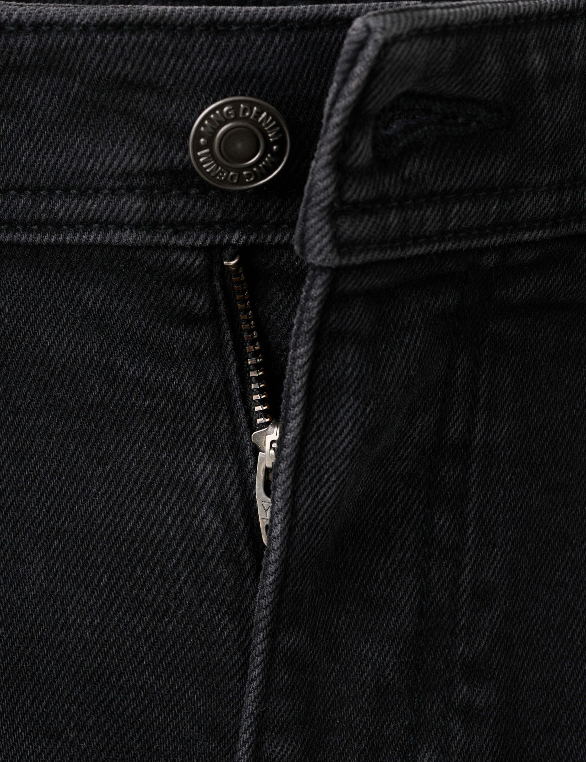 Mango jeans jan in black denim - Image 2