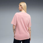 PUMA ESSENTIALS ELEVATED relaxed wash tee in poised pink - Image 2
